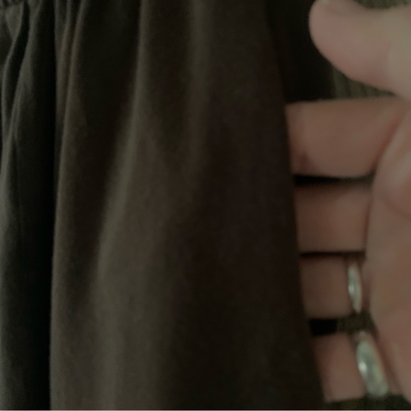 Women’s S VICTORIA’S SECRET BRA TOPS Brown Strapless Sundress Pintucks & Pockets - Picture 6 of 14